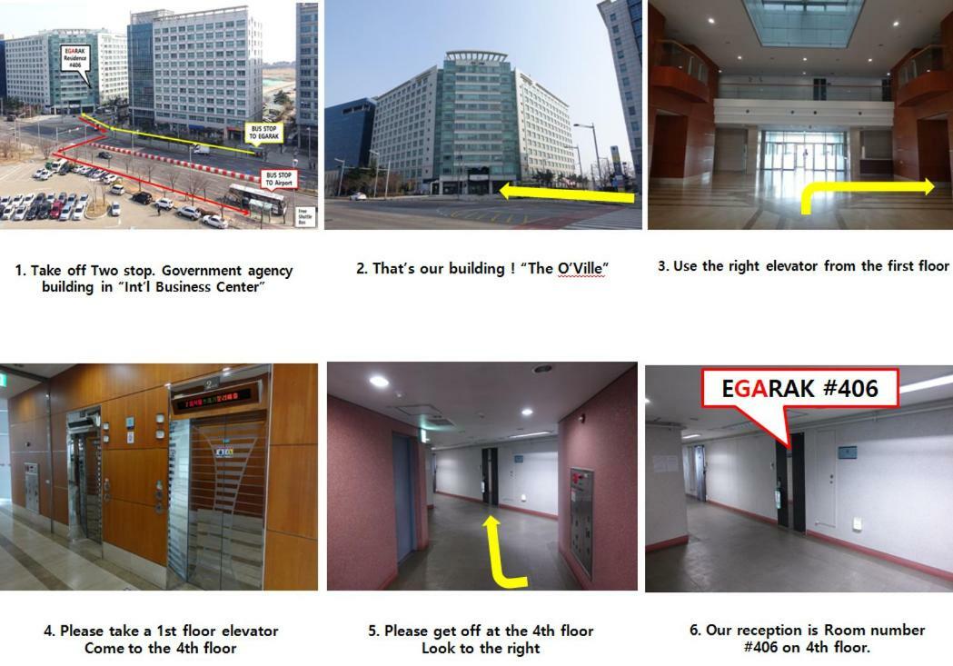 Incheon Airport Egarak Residence Εξωτερικό φωτογραφία